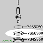 スピンドル受け 2226/2228/2426/2428用 7656300