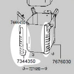 7344350 フィルターケースサイドカバー