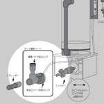 CA-1eco用ポンプ接続パーツ新