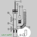 サーフェーススキーマー用 L型ジョイント