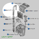 マリンランド 吸水パイプ BW-100用