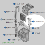 マリンランド インペラーケース BW-100用