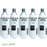 アクアシステム ＡＱＵＡ ＣＯ２ボンベ ７４ｇ入 ５本で 