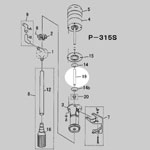 19 ヒシチューブ P0019 P315/P425/P450