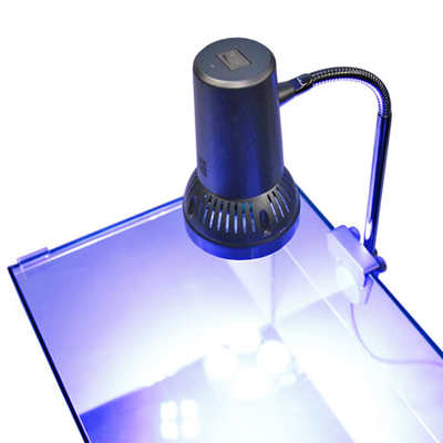 アクシーファイン スポット LED 35W ブルーホワイト照射のイメージ