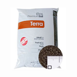 ブラックソイル Terra（テラ）Smallの粒の形状