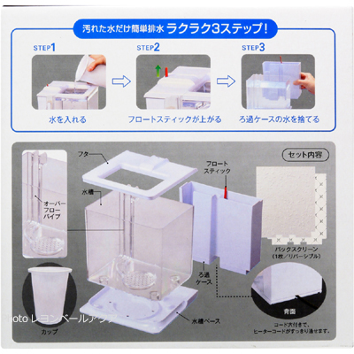 楽AQUA ラクアクア ホワイトのセット内容