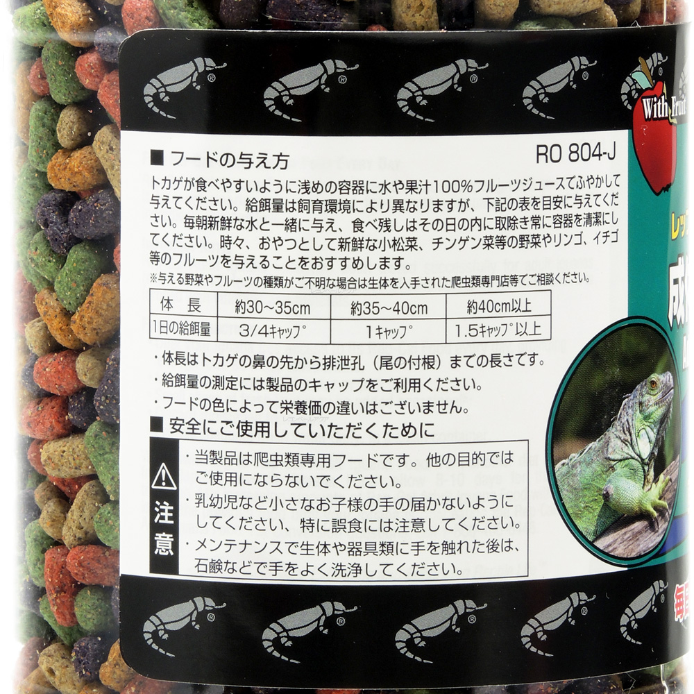 レップカル 成体イグアナフード 【レヨンベールアクア】