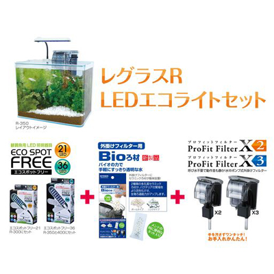 レグラスR-400 LEDエコライトセット内容