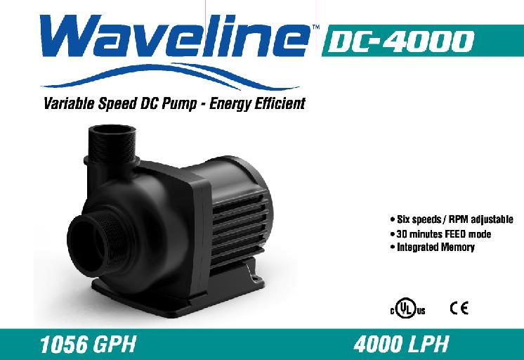 WAVE LINE ウェーブライン DCポンプ DC-4000 【レヨンベールアクア】