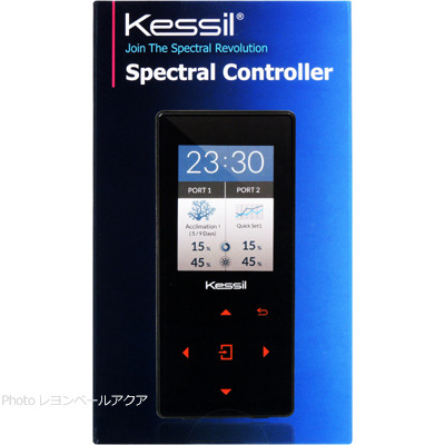色onoffのタイマー機能もKessil A360WE Tuna Blue \u0026 スペクトルコントローラー