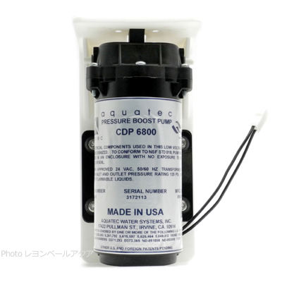 ローフロー加圧ポンプ CDP6800