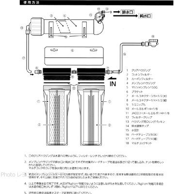 マーフィード エキスパートマリン150キットの使用方法