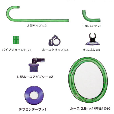 QL殺菌灯ラクラク設置キット内容