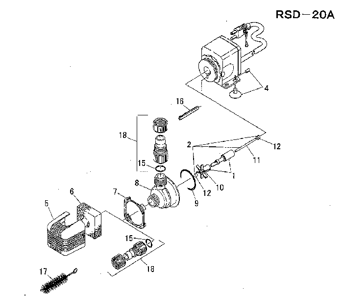 RSD-20A部品