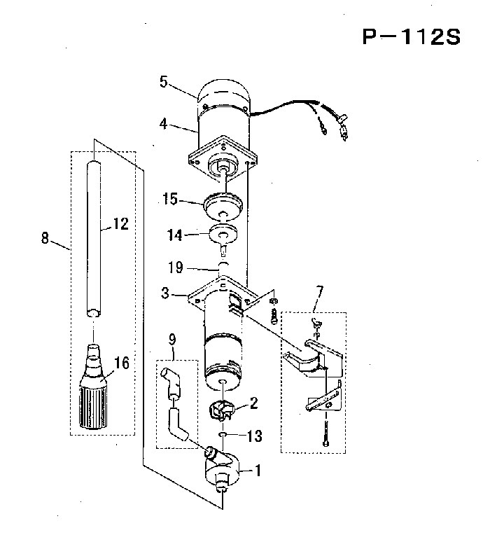 レイシー たて型ポンプ P-112S