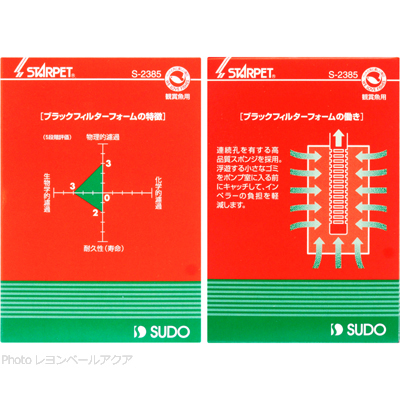 S-2385 ブラックフィルターフォーム 特徴