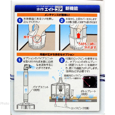 水作エイト コアSの仕組みと特徴